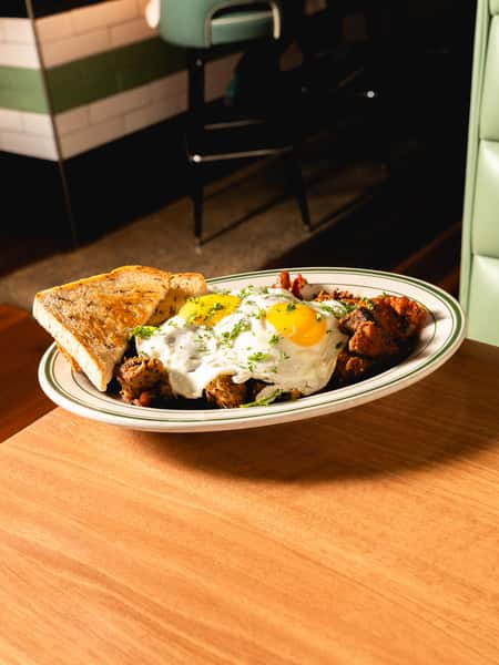 Meatloaf Hash Plate