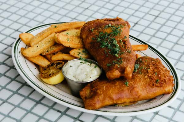Fish And Chips (2 Filets)
