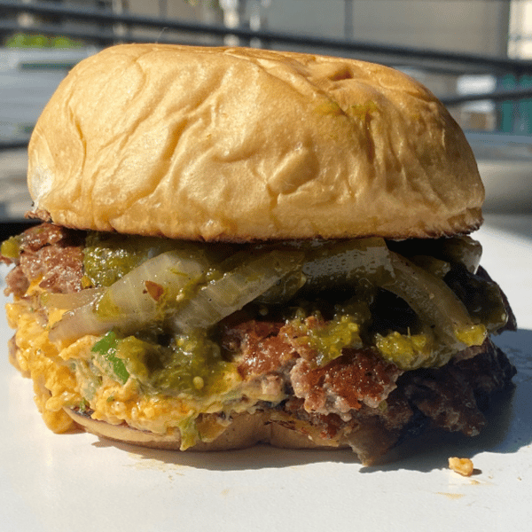Poblano Bacon Burger