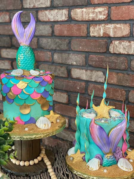 mermaid cakes