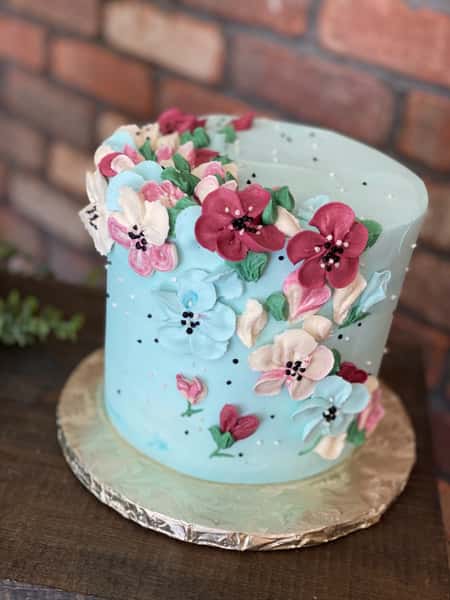 floral cake