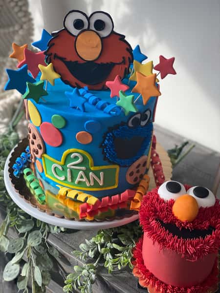 elmo cake 