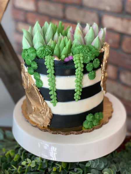 striped cake 