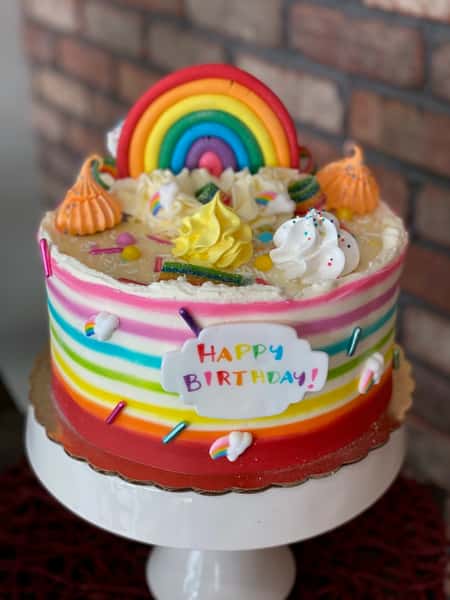 rainbow cake
