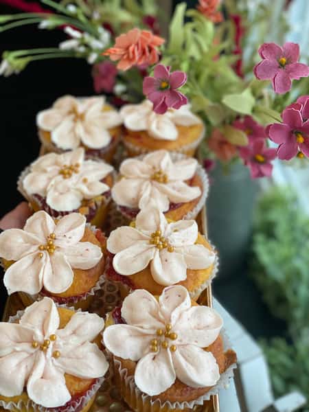 cupcakes floral
