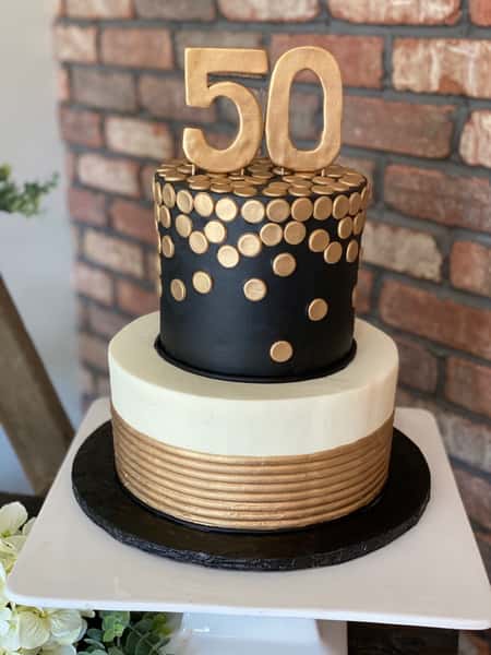 50th birthday cake