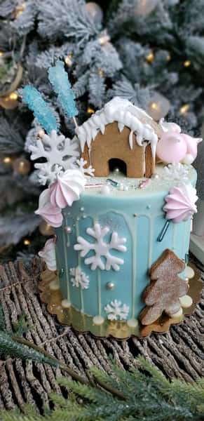 Winter Wonderland Cake