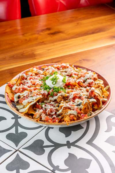 Adobo Chicken Nachos