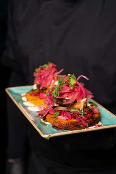Chicharrones + Tostones