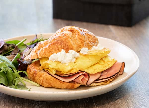 Soft Cooked Egg Croissant
