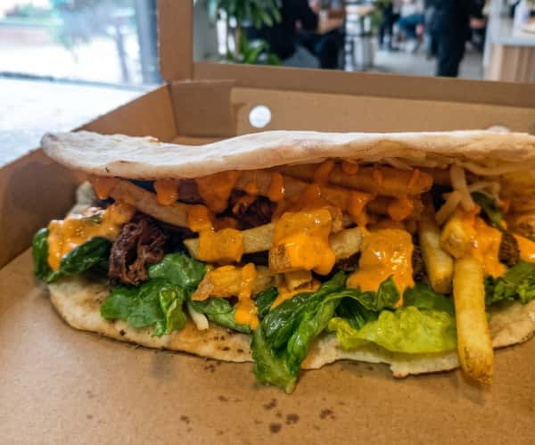 Pizza Sandwich -  Chilli Beef