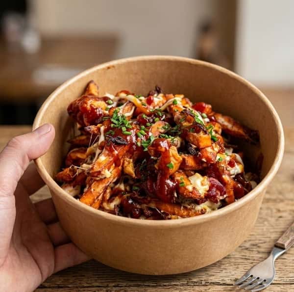 Loaded Sweet Potato Fries
