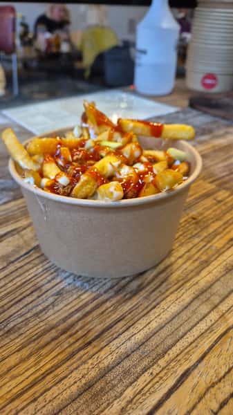 XL CHeese loaded fries