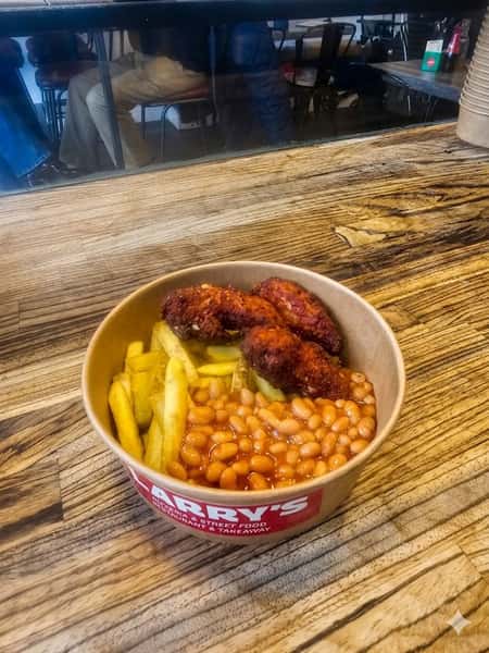 Chicken chips meal