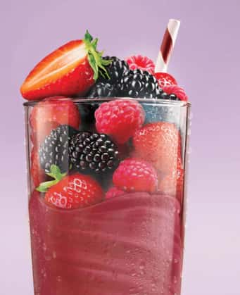 Strawberry, Blackberry & Raspberry Smoothie