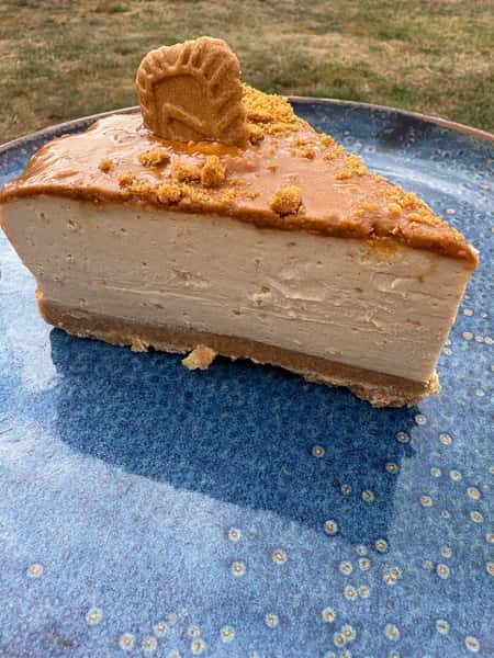 Homemade Biscoff Cheesecake