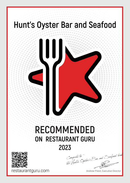 Restaurant Guru Award 