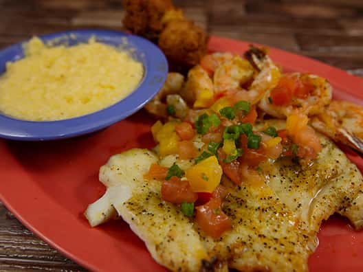 Shrimp and Grouper