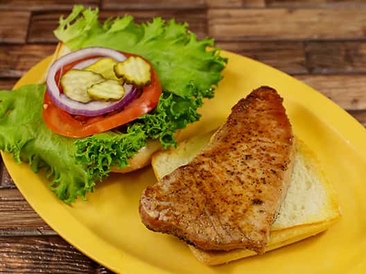 Yellowfin Tuna Sandwich