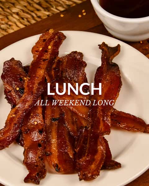bacon on a plate