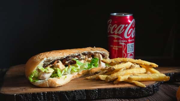 subs fries and soda