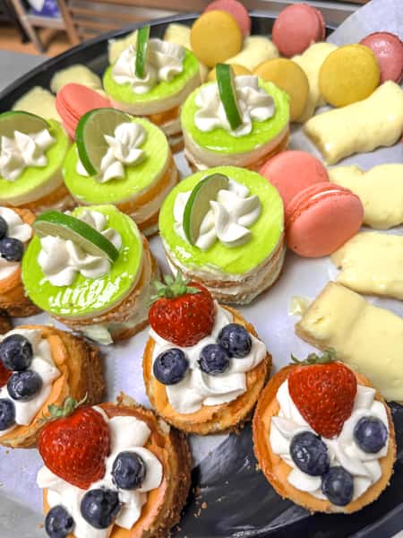 Citrus & Berries Dessert Platter