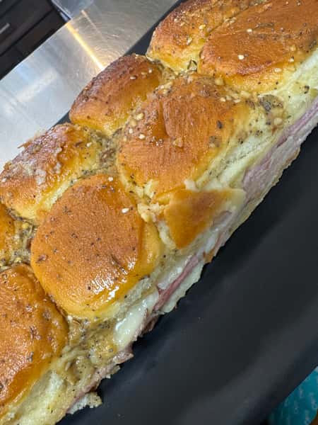 Everything Ham & Swiss Slidders