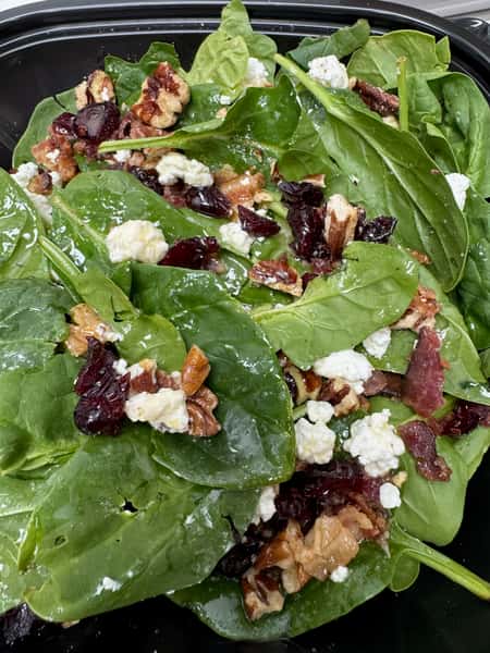 Spinach Bacon Salad