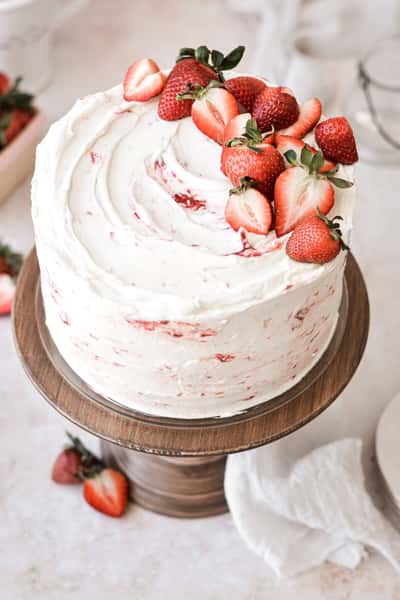 Easter Strawberry Tall Cake