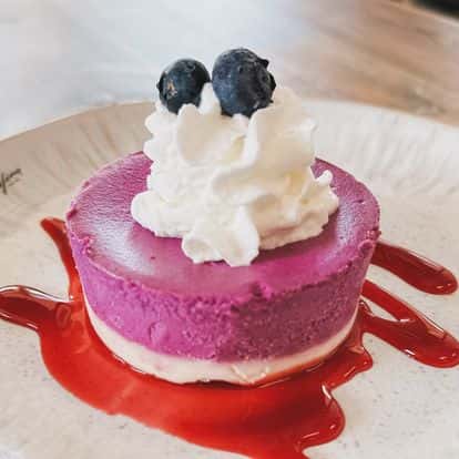 Ube Cheesecake GF