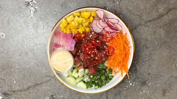 Ahi Tuna Poke Bowl