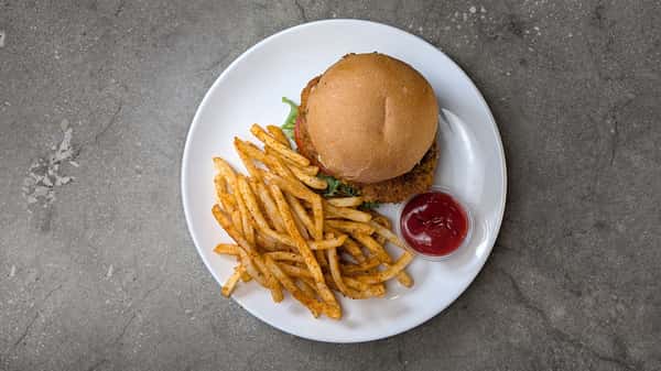 Garden Hot Fried Chicken Sando