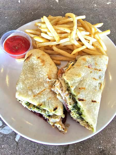 Blueberry Chicken Sandwich