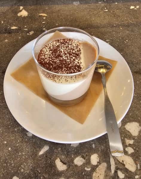 Espresso & White Chocolate Panna Cotta