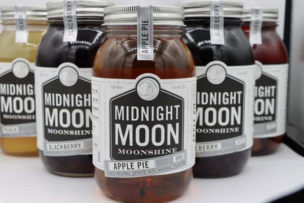 Three jars with sauce