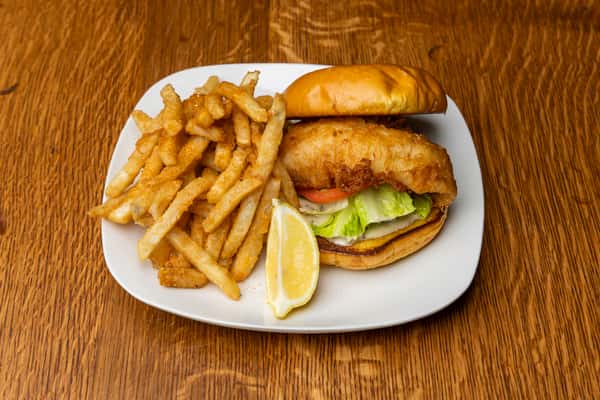 Fried Grouper Sandwich