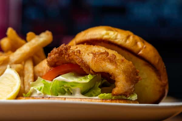 Grouper Fish Sandwich Roswell