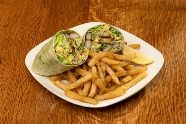 Shrimp Caesar Wrap