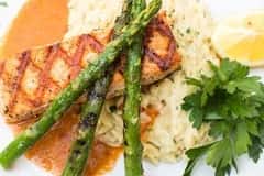 SALMON FILLET, DINNER