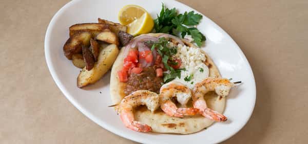Shrimp Souvlaki