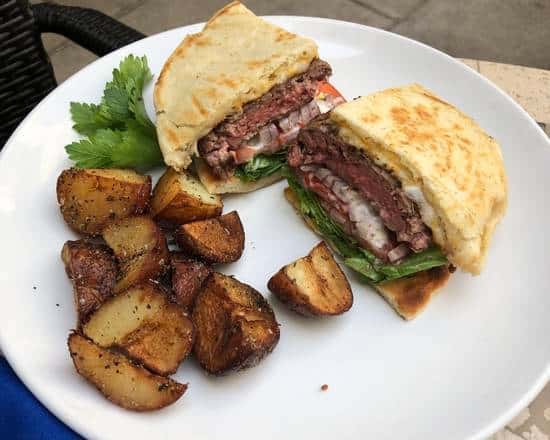 LAMB BURGER, DINNER