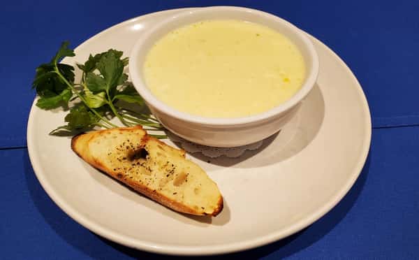 AVGOLEMONO, DINNER