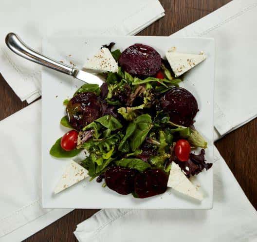 BEETS AND FETA, DINNER