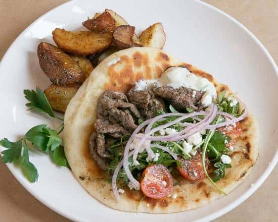 LEG OF LAMB GYRO, LUNCH