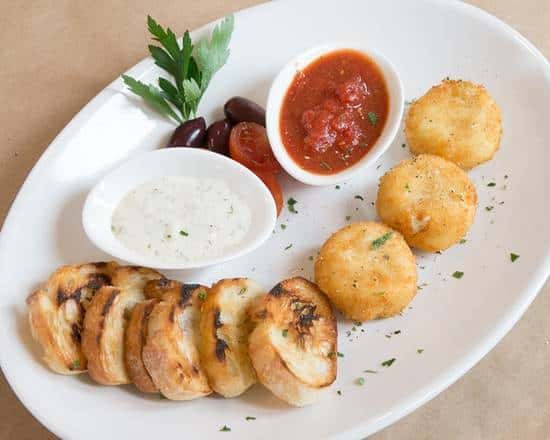 GOAT CHEESE CAKES, LUNCH