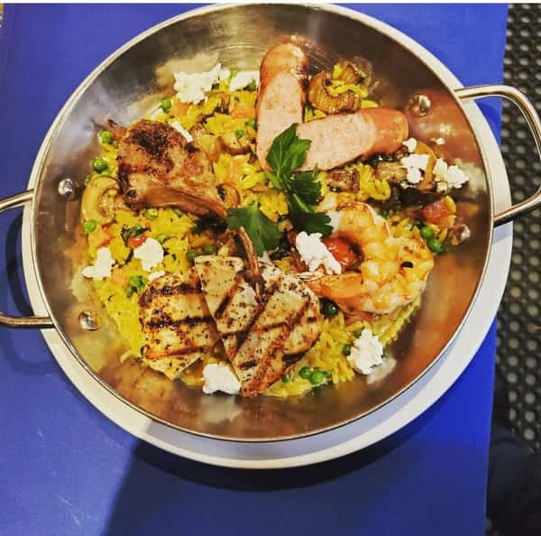 GREEK PAELLA, DINNER