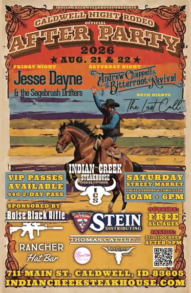 Caldwell Night Rodeo Official After Party And Street Dance 2026