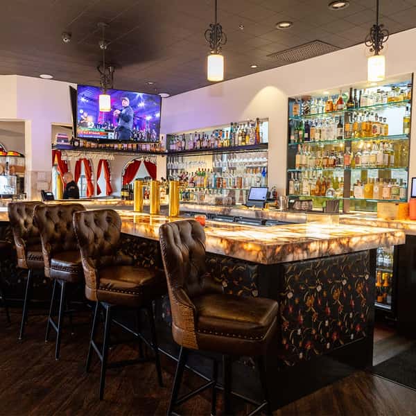 bar area