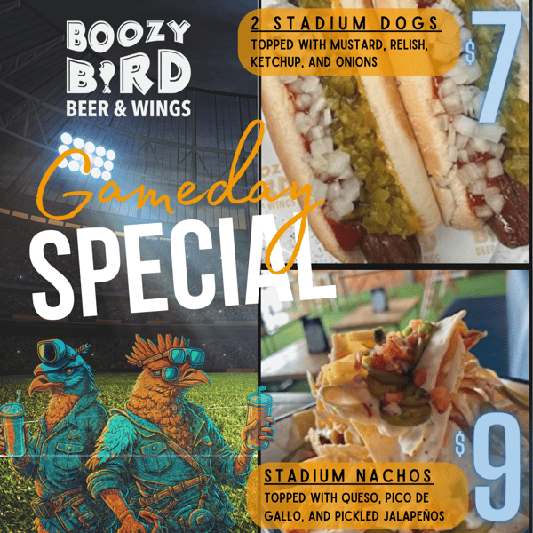 Game Day Specials