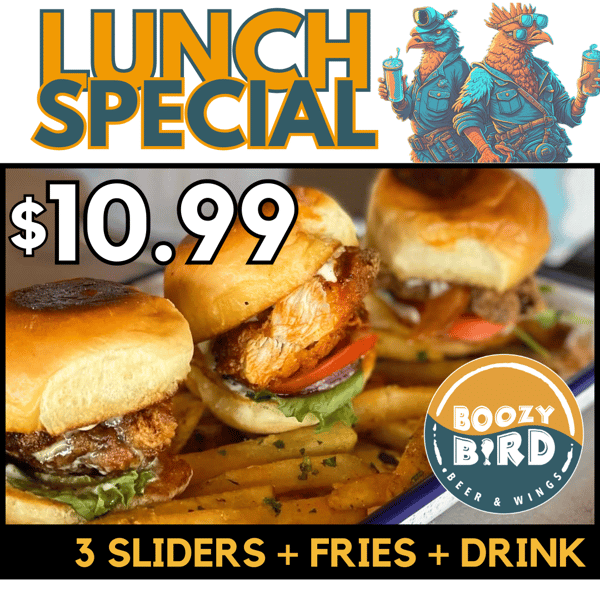 Sliders lunch special